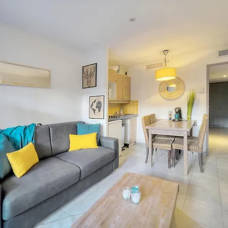 Les Cinq - 2 Min Mer - Piscine - Terrasse - Vca Apartment Cannes